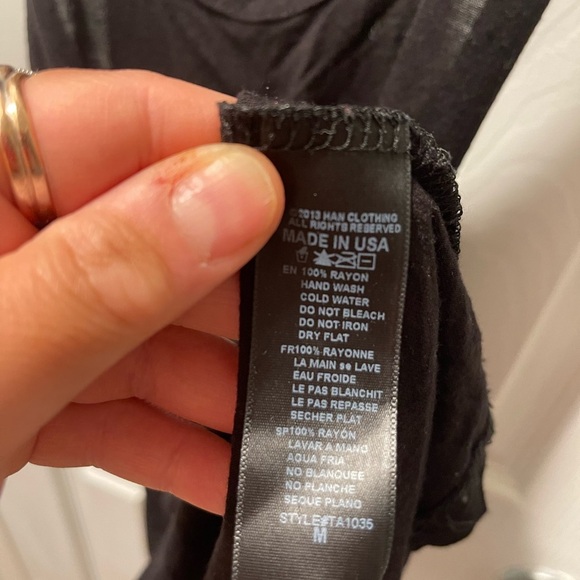 The Classic Black Embellished Sleeveless Tank Top - Picture 5 of 5